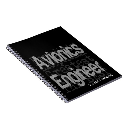 Avionics Engineer Extraordinaire CUSTOM Notitieboek (Rechterzijde)