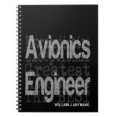 Avionics Engineer Extraordinaire CUSTOM Notitieboek (Voorkant)