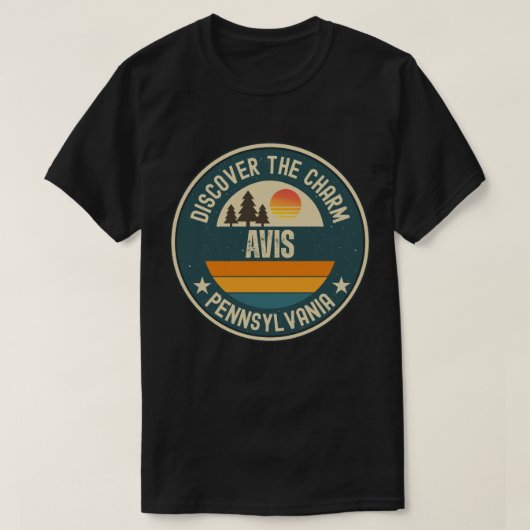 Avis, Pennsylvania T-shirt (Design voorkant)