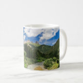Avisio stream, val di Fassa, Italië Koffiemok (Voorkant rechts)