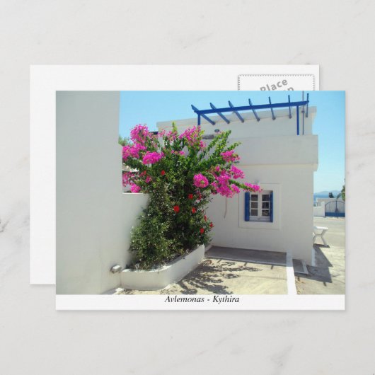 Avlemonas - Kythira Briefkaart (Voorkant / Achterkant)
