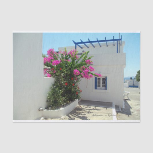 Avlemonas - Kythira Tissuepapier (Voorkant)