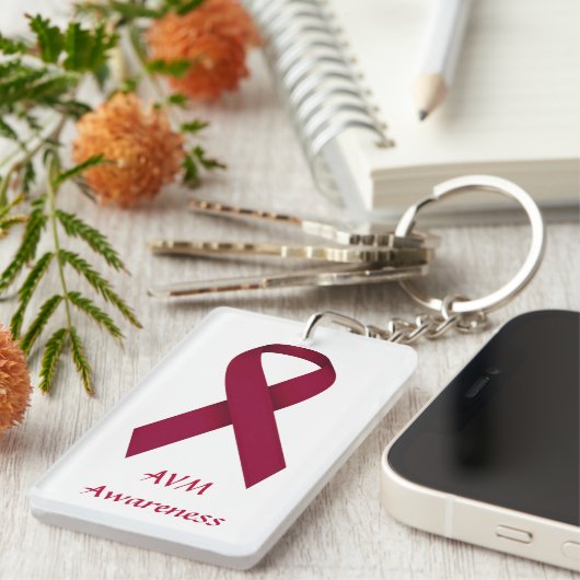 AVM Awareness Sleutelhanger (Voorkant Rechts)