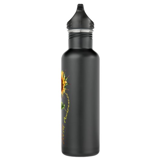 AVM Awareness Sunflower Waterfles (Rechts)