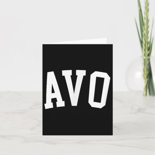 Avo _2 kaart (Voorkant)