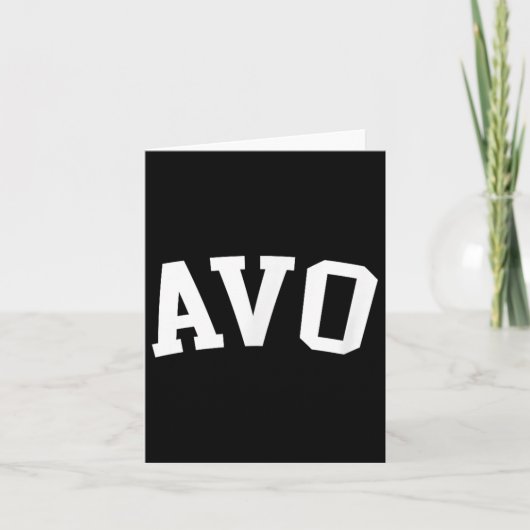 Avo _3 kaart (Voorkant)