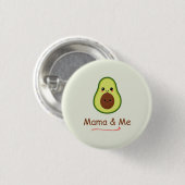 Avo Baby Button (Voorkant /achterkant)