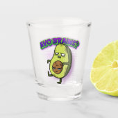 Avo Brains Zombie Avocado Shot Glas (Voorkant)