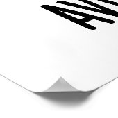 Avo-can-do Funny Avocado Pun Poster (Hoek)