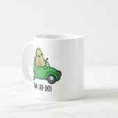 Avo-car-do Grappige Avocado Puns Koffiemok (Voorkant links)