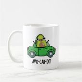 Avo-car-do Grappige Avocado Puns Koffiemok (Links)