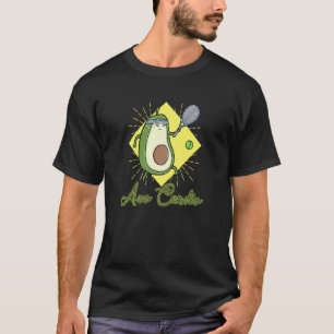 Avo Cardio tennis fitness cardio veganistisch vege T-shirt