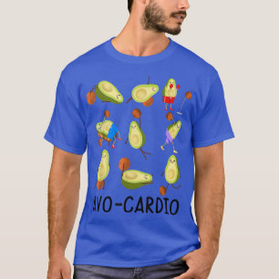 Avo Cardio Workout Avocado Vegetarian Mannen Women T-shirt