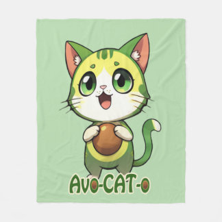 Avo-CAT-o Fleece Deken