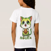 Avo-CAT-o Meisjes T-shirt (Achterkant)