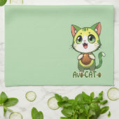 Avo-CAT-o Theedoek (Gevouwen)