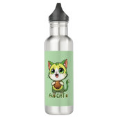 Avo-CAT-o Waterfles (Links)