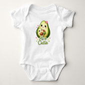 Avo Cutie Avocado Baby Bodysuit (Voorkant)