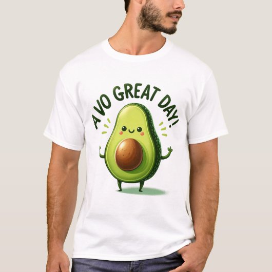 Avo Geweldige dag! T-shirt (Voorkant)