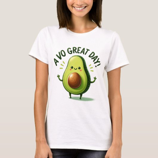 Avo Geweldige dag! T-shirt (Voorkant)
