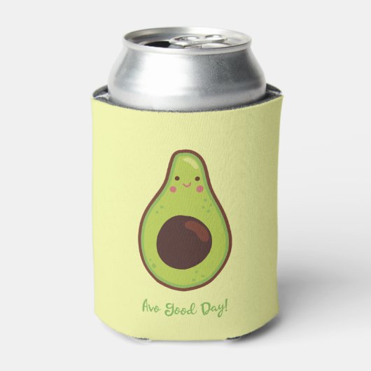 Avo Good Day Happy Avocado Blikjeskoeler (Blikje Voorkant)