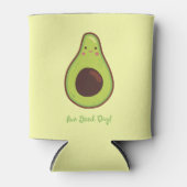Avo Good Day Happy Avocado Blikjeskoeler (Voorkant)