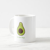 Avo Good Day Happy Avocado Koffiemok (Voorkant links)
