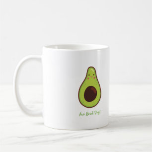Avo Good Day Happy Avocado Koffiemok