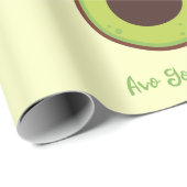 Avo Good Day Punny Avocado Cadeaupapier (Rol Hoek)