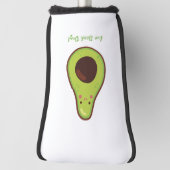 Avo Good Day Punny Avocado Golfheadcover (Draai 90)
