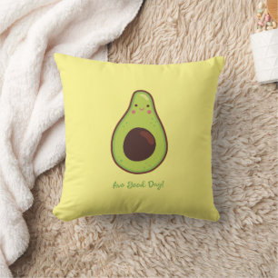 Avo Good Day Punny Avocado Kussen