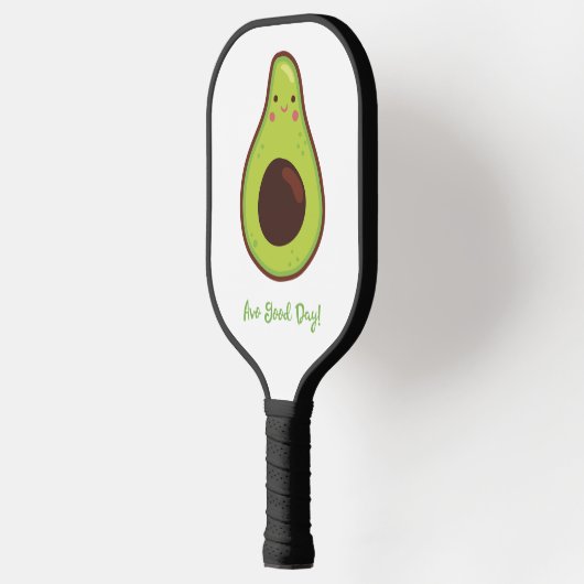 Avo Good Day Punny Avocado Pickleball Paddle (Links)