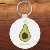 Avo Good Day Punny Avocado Sleutelhanger (Voorkant)