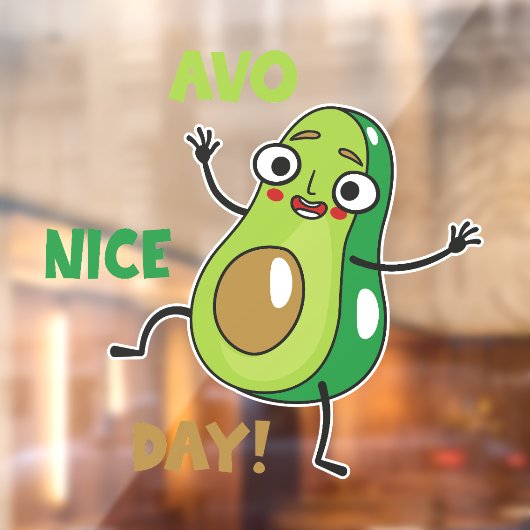 Avo Leuke Dag Raamsticker (Vel 2)