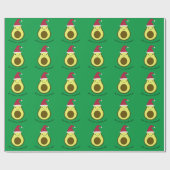 Avo Merry Christhass Avocado Cadeaupapier (Vlak)