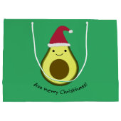 Avo Merry Christhass Avocado Groot Cadeauzakje (Achterkant)