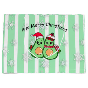Avo Merry Christmas Funny Avocados Humor Groot Cadeauzakje
