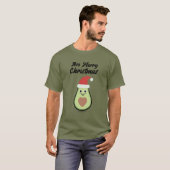 Avo Merry Kerstmis T-shirt (Voorkant volledig)