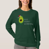 Avo Merry Kerstmis T-shirt (Voorkant)