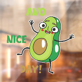 Avo Nice Dag Raamsticker (Vel 2)