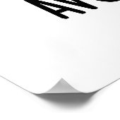 Avo Nice Day Funny Avocado Pun Poster (Hoek)