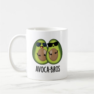 Avoca-broers Grappige Avocado Woordgrap Koffiemok