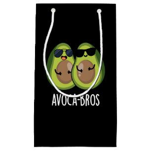 Avoca-bros Funny Avocado Pun Dark BG Klein Cadeauzakje