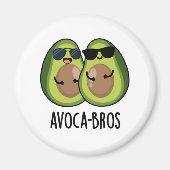 Avoca-bros Funny Avocado Pun Magneet (Voorkant)