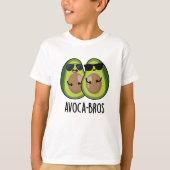 Avoca-bros Funny Avocado Pun T-shirt (Voorkant)