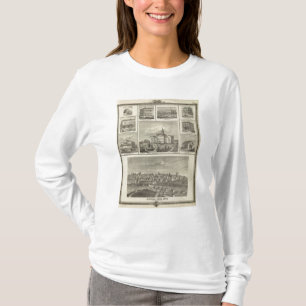 Avoca Penn College, Oskaloosa-gebouwen in Dexter T-shirt