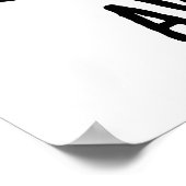 Avoca-tenen Grappige Avocado Woordspelingen  Poster (Hoek)