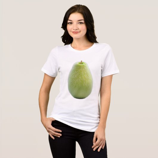 Avocaat Fluffy - Fluffy Avocado Tri-Blend Shirt (Voorkant volledig)