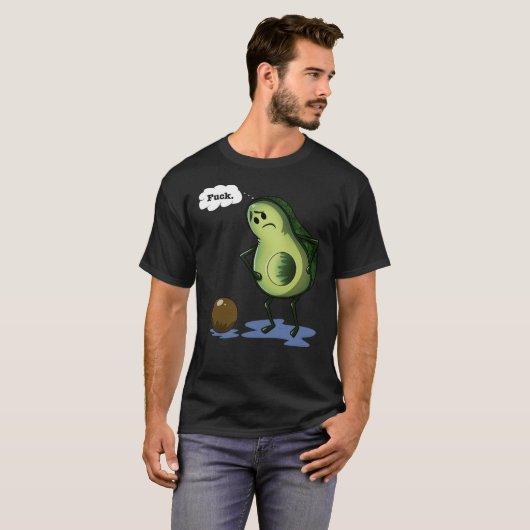 Avocad-O-Fuck Classic T-Shirt (Voorkant volledig)
