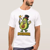 Avocadabra Magic Avocado Cartoon Tee T-shirt (Voorkant)